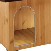 Снимка на Ferplast Baita 60 - Дървена къща за кучета, 67 x 53 x h 55,5 см. 5