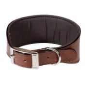 Снимка на Ferplast Vip CW Brown Collar - Регулируем кожен нашийник/широк/ за кучета с обиколка на врата 40-46 см. 2
