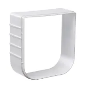 Снимка на Ferplast Swing Extension Swing 3/5 - Модулно разширение за вратичка за вграждане Swing 3 и 5- бяла 1