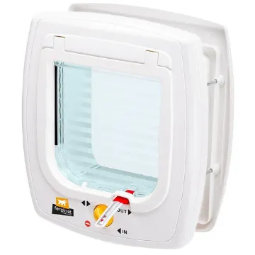 Показвай детайлите за Ferplast Swing 7 - Вратичка за вграждане за кучета и котки с магнитна система за отваряне, 22,5 x 10,4 x h 25,2 см. БЯЛА 1 - MyPetShop.bg Снимка на Ferplast Swing 7 - Вратичка за вграждане за кучета и котки с магнитна система за отваряне, 22,5 x 10,4 x h 25,2 см. БЯЛА 1