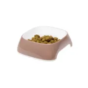 Снимка на Ferplast Glam Bowl - Пластмасова купичка за кучета и котки за храна и вода, 400 мл. - цвят бежов 3
