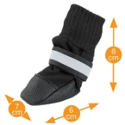 Снимка на Ferplast Protective shoes Small - Обувки за кучета, неопренови, размер: 7см ширина/6см дължина/8см височина 2