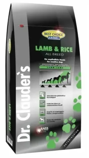 Снимка на Dr.Clauder Lamb Rice - суха храна за кучета от всички породи, с агнешко и ориз 1 кг.