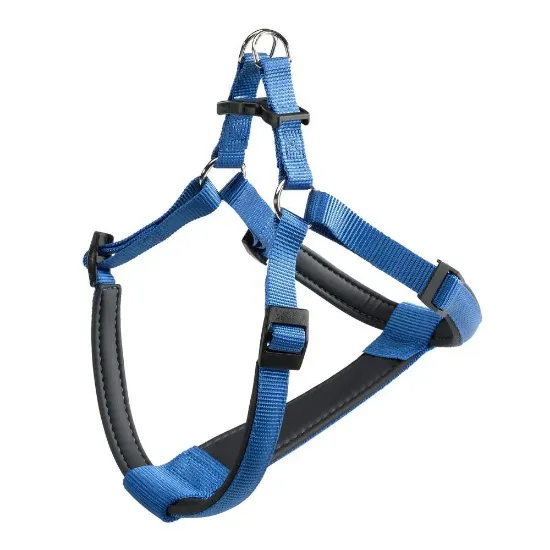 Снимка на Ferplast Daytona P Medium - Регулируем нагръдник за кучета с мека подложка, вратна обиколка 51-55 см, гръдна 53÷61 см./15 мм.- син