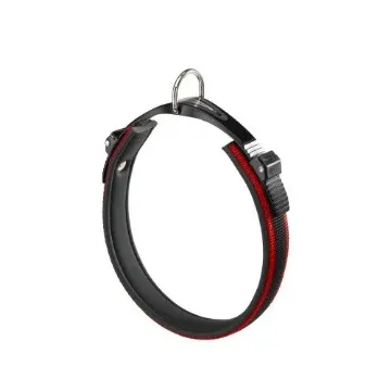 Показвай детайлите за Ferplast - Ergocomfort - Регулируем нашийник за кучета, 43-51 см./25мм. - червен 1 - MyPetShop.bg Снимка на Ferplast - Ergocomfort - Регулируем нашийник за кучета, 43-51 см./25мм. - червен 1