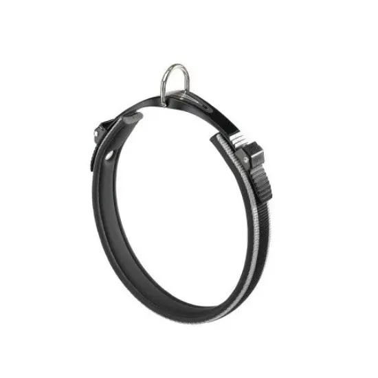 Снимка на Ferplast - Ergocomfort - Регулируем нашийник за кучета, 34-42 см./15мм. - сив