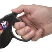 Снимка на Ferplast - Amigo Tape Mini - Автоматичен повод за кучета до 12 кг, 3 метра лента - лилав 3