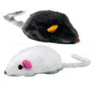 Снимка на Ferplast Cat toy-Забавна играчка за котки, плюшени мишки 2 броя, 5 см. 2