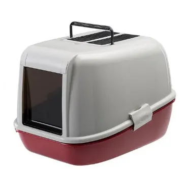 Показвай детайлите за Ferplast Magix - Закрита котешка тоалетна с филтър против миризми , 55,5 / 45,5 / 41cм. 1 - MyPetShop.bg Снимка на Ferplast Magix - Закрита котешка тоалетна с филтър против миризми , 55,5 / 45,5 / 41cм. 1