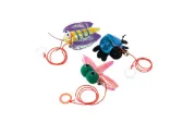 Снимка на Ferplast Hanging toy for cats - Забавна висяща играчка за котки във форма на насекомо, 9х10х4см./1 брой 1