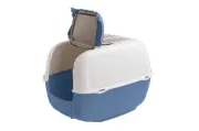 Снимка на Ferplast Prima Cabrio - Закрита котешка тоалетна с филтър против миризми, 52,5 / 39,5 / 38 см. 1