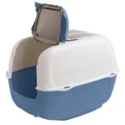 Снимка на Ferplast Prima Cabrio - Закрита котешка тоалетна с филтър против миризми, 52,5 / 39,5 / 38 см. 3