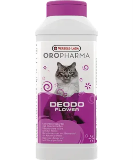 Снимка на Versele-Laga - Deodo Odour Control Flower Дезодорант за котешки тоалетни - опаковка 750 мл