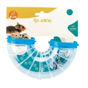 Снимка на Ferplast Hamster toy - Забавна играчка, пластмасов тунел /полукръг/ за хамстери ø 6 см. 1