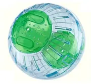 Снимка на Ferplast Ballon Medium - Забавна играчка - пластмасова сфера за хамстери и гризачи, Ø 18 см. 2