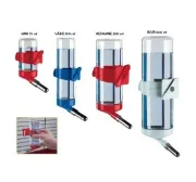 Снимка на Ferplast Drinky 600 - Поилка за гризачи / червена, бяла, синя / 11 / 6,5 / 24,5 см., 600 мл. 4