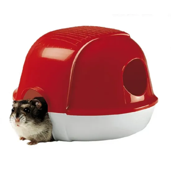Снимка на Ferplast Dacia Hamster - Пластмасова къща/хралупа за гризачи без памук, 16 / 13 / 11 см.