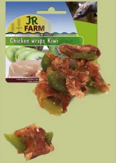 Снимка на JR Farm Лакомство за гризачи - снакс с киви и пиле, 50 гр.