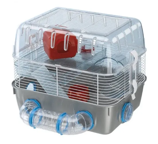 Снимка на Ferplast - Cage Combi 1 Fun - Клетка за малки гризачи - 40,5 x 29,5 x 32,5 см.