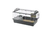 Снимка на Ferplast - Cage Casita 100 - Оборудвана клетка за зайци, хамстери, морски свинчета и други гризачи - размер 96 х 57 х 56 см 1
