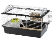 Снимка на Ferplast - Cage Casita 80 - Оборудвана клетка за зайци, хамстери , морски свинчета и други гризачи - размер 78 х 48 х 50 см 2