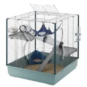 Снимка на Ferplast - Cage Furat XL Grey - Оборудвана клетка за порове - 75 х 80 х 86,5 см. 2