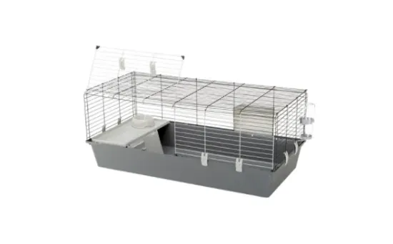 Снимка на Ferplast - CAGE Rabbit 120 -Оборудвана клетка за зайци и други гризачи, 118 х 58,5 х 51,5 см.