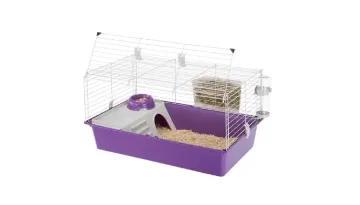 Показвай детайлите за Ferplast - Cage Rabbit 80 - Оборудвана клетка за морски свинчета и други гризачи, 77 х 48 х h 42 см. 1 - MyPetShop.bg Снимка на Ferplast - Cage Rabbit 80 - Оборудвана клетка за морски свинчета и други гризачи, 77 х 48 х h 42 см. 1