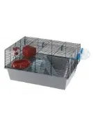 Снимка на Ferplast - Cage Micky/Milos Large - Оборудвана клетка за хамстери и мишки - размер 58 х 38 х 30,5 см. 2