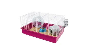 Показвай детайлите за Ferplast - Cage Criceti 9 - Оборудвана клетка за хамстери и други малки гризачи с колело и купичка - размер 46 х 29,5 х 22,5 см. Снимка на Ferplast - Cage Criceti 9 - Оборудвана клетка за хамстери и други малки гризачи с колело и купичка - размер 46 х 29,5 х 22,5 см.