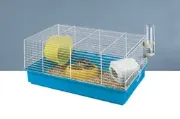 Снимка на Ferplast - Cage Criceti 9 - Оборудвана клетка за хамстери и други малки гризачи с колело и купичка - размер 46 х 29,5 х 22,5 см. 2