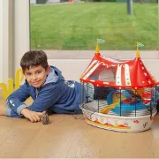 Снимка на Ferplast - CAGE CIRCUS FUN - Оборудвана клетка за хамстери и други гризчи - размер 49.5 х 34 х 42,5 см 3