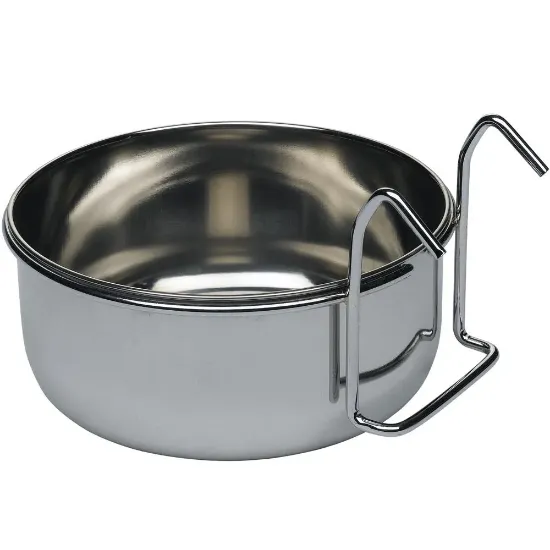 Снимка на Ferplast Sirio - Метална хранилка за папагали , ø 15,1 / 6 см. - 0,8 L