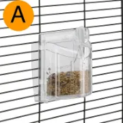 Снимка на Ferplast Brava 1 - Външна пластмасова хранилка за малки папагали и птици 8,5 / 9,5 / 6,8 см. 3