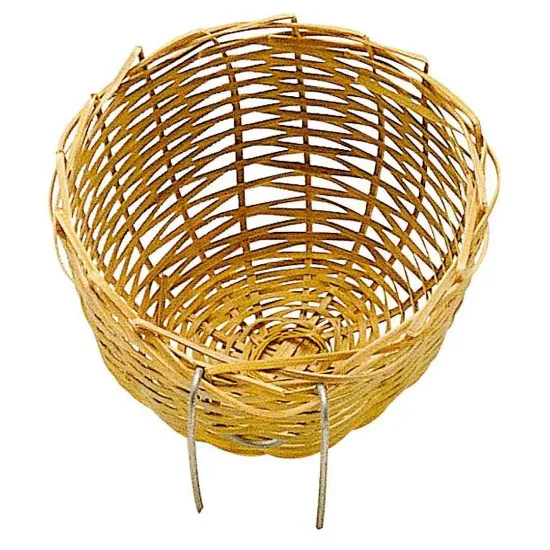 Снимка на Ferplast Wicker nest - Плетено гнездо за канарчета, екзотични и малки птици, ø 11 / 6 см.