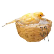 Снимка на Ferplast Wicker nest - Плетено гнездо за канарчета, екзотични и малки птици, ø 11 / 6 см. 3
