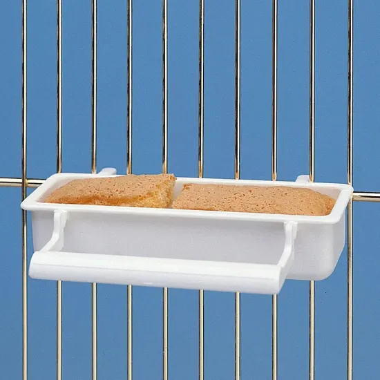 Снимка на Ferplast Feeder - Пластмасова хранилка държач за бисквитки и други храни за птици, 9,3 / 7 / 2 см,