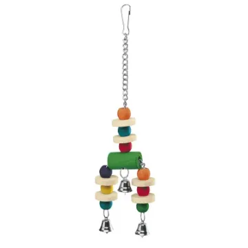 Показвай детайлите за Ferplast Parrot Toy - Забавна и цветна дървена играчка за папагали, 9 / 3 / 32 см. 1 - MyPetShop.bg Снимка на Ferplast Parrot Toy - Забавна и цветна дървена играчка за папагали, 9 / 3 / 32 см. 1