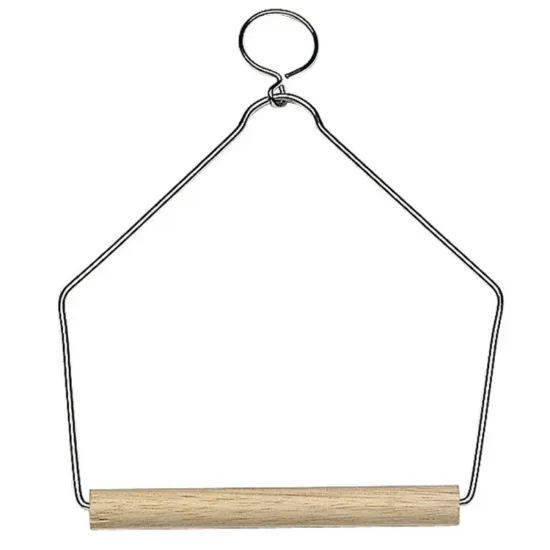 Снимка на Ferplast bird swing - Дървена люлка за канарчета и екзотични птици, 12,3 / 15,2 см.