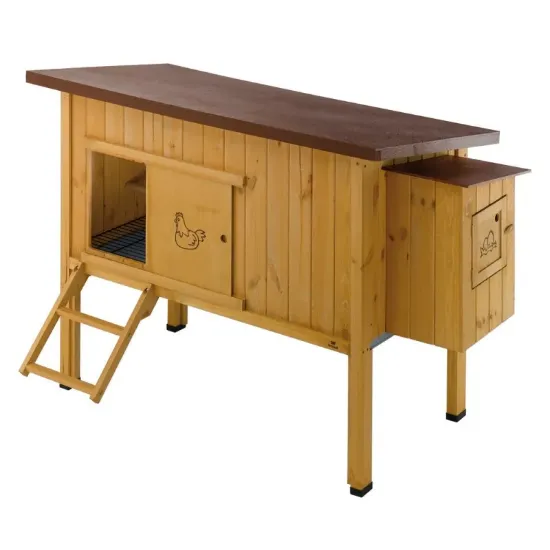 Снимка на Ferplast Hen House 30 - Къщичка за кокошки, до 6 птици, 162 / 100 / 110 см.