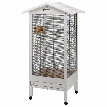 Показвай детайлите за Ferplast Canary and small bird aviary - Волиера/ клетка за канарчета и други малки птици - размер 84,5 х 65,5 х 165 cм. 1 - MyPetShop.bg Снимка на Ferplast Canary and small bird aviary - Волиера/ клетка за канарчета и други малки птици - размер 84,5 х 65,5 х 165 cм. 1