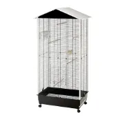 Снимка на Ferplast - Canary and small bird aviary - Клетка за канарчета, екзотични и други малки птици - размер 76,5 x 57 x 16 1,5 h см. 3