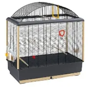 Снимка на Ferplast - Cage Palladio 3 - Оборудвана клетка за канарчета, екзотични и други малки птици - размер 49 х 30 х 65 см 2