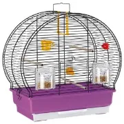 Снимка на Ferplast - Cage Luna 2 BLACK - Оборудвана клетка за птици - размер 44,5 x 25 x 45,5 см. 2