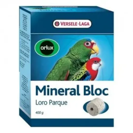 Снимка на Versele-Laga - Mineral Block Хранителна добавка за големи папагали - опаковка 400 г