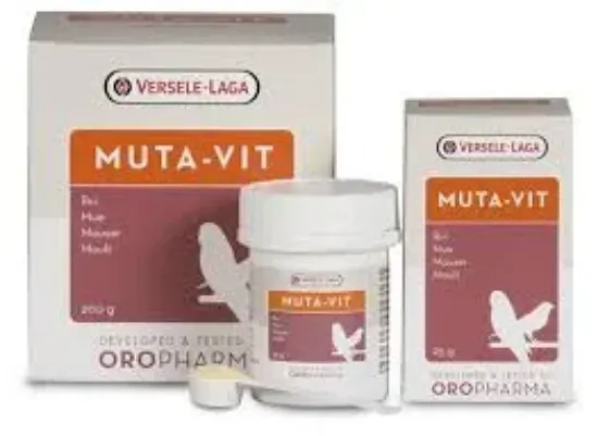 Снимка на Versele-Laga - Muta- Vit Хранителна добавка за птици - опаковка 25 г