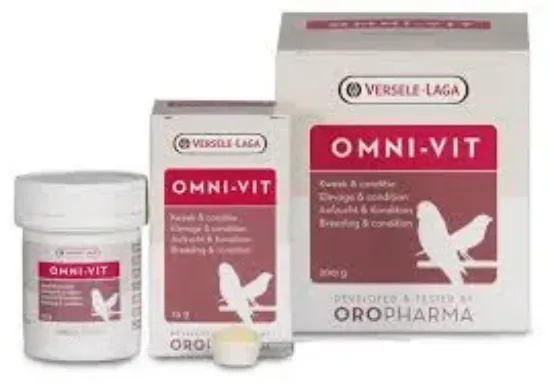 Снимка на Versele-Laga - Omni-Vitt Хранителна добавка за птици - опаковка 25 г