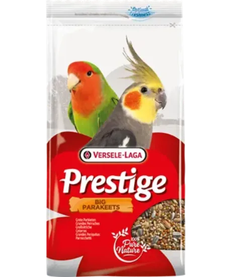 Снимка на Versele-Laga - Standard Cockatiels (Big Parakeets) Храна за средни папагали - опаковка 1 кг.