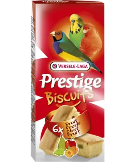 Снимка на Versele-Laga - Biscuit Bird Fruit 6 бр - кексчета за големи папагали
