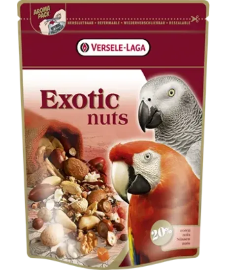 Снимка на Versele-Laga - Exotic Nuts Храна за големи папагали - опаковка 750 г